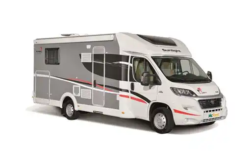 4 Berth Motorhome rental in New Zealand from McRent