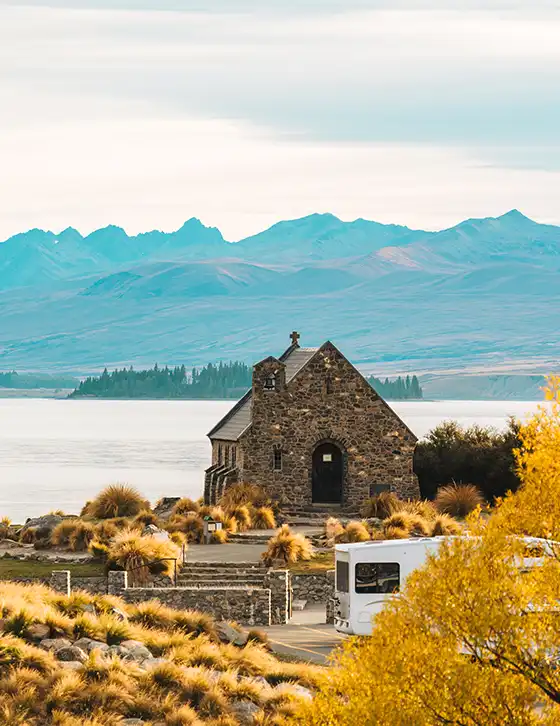 Motorhome hire in Christchurch New Zealand