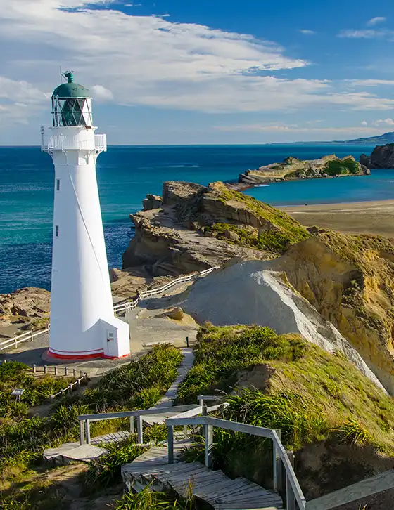 Camper hire - Castlepoint near Wellington New Zealand