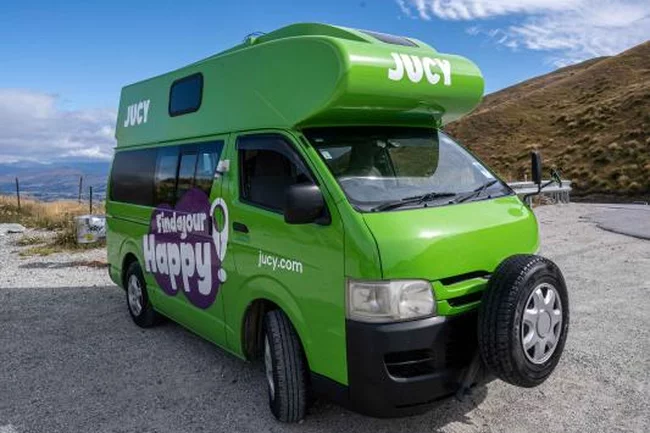 JUCY NZ rental in New Zealand