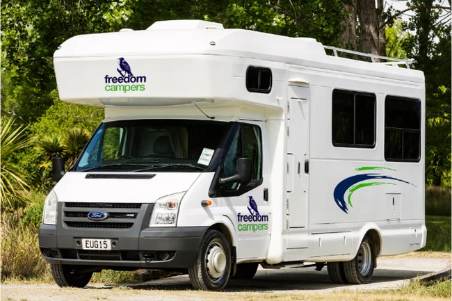 Freedom Campers rental in New Zealand