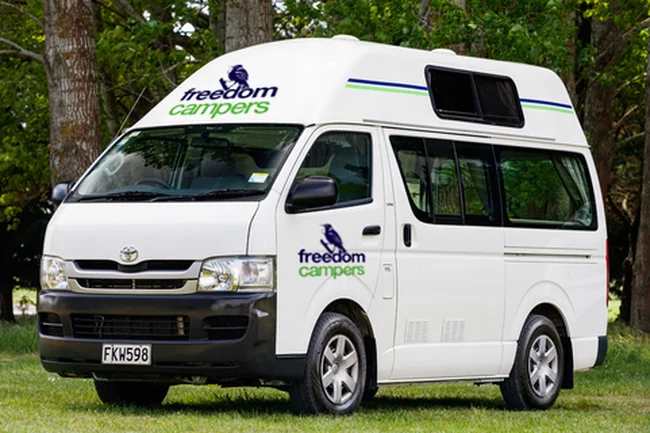 Freedom Campers rental in New Zealand
