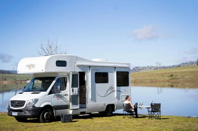 Mighty Campers camper rental in New Zealand