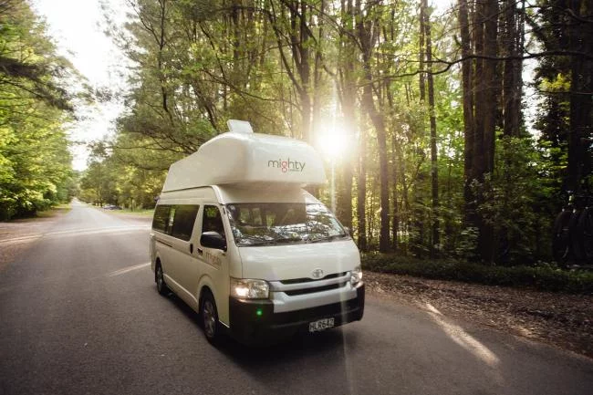 Mighty Campers rental in New Zealand