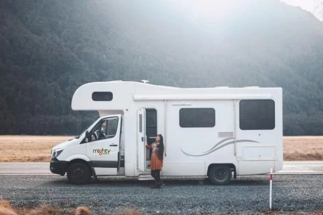 Mighty Campers camper rental in New Zealand